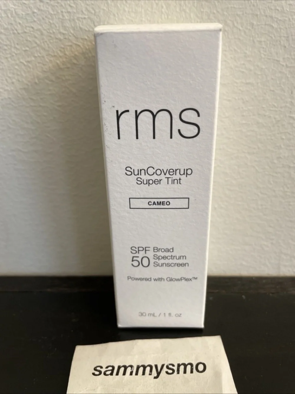 RMS SunCoverup Super Tint CAMEO Broad Spectrum SPF 50 Sunscreen 1oz Exp 12/26